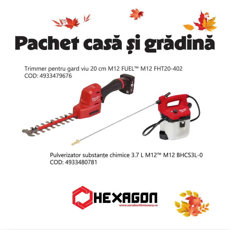 Pachet casă și grădină Miwlaukee