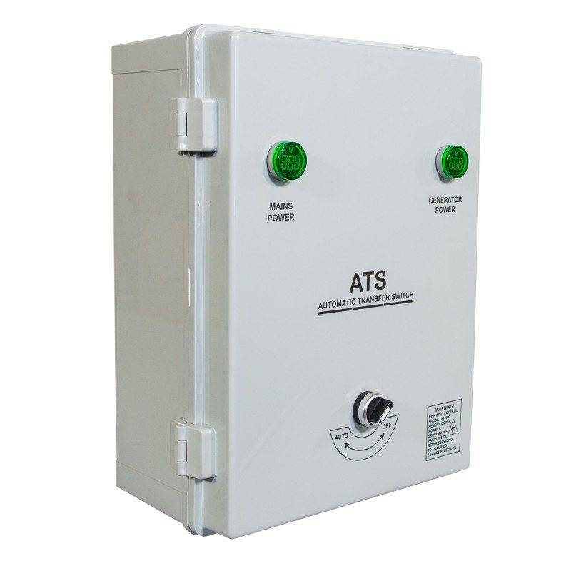 Automatizare pentru generatoare electrice monofazate AC-ATS-W-80A-1