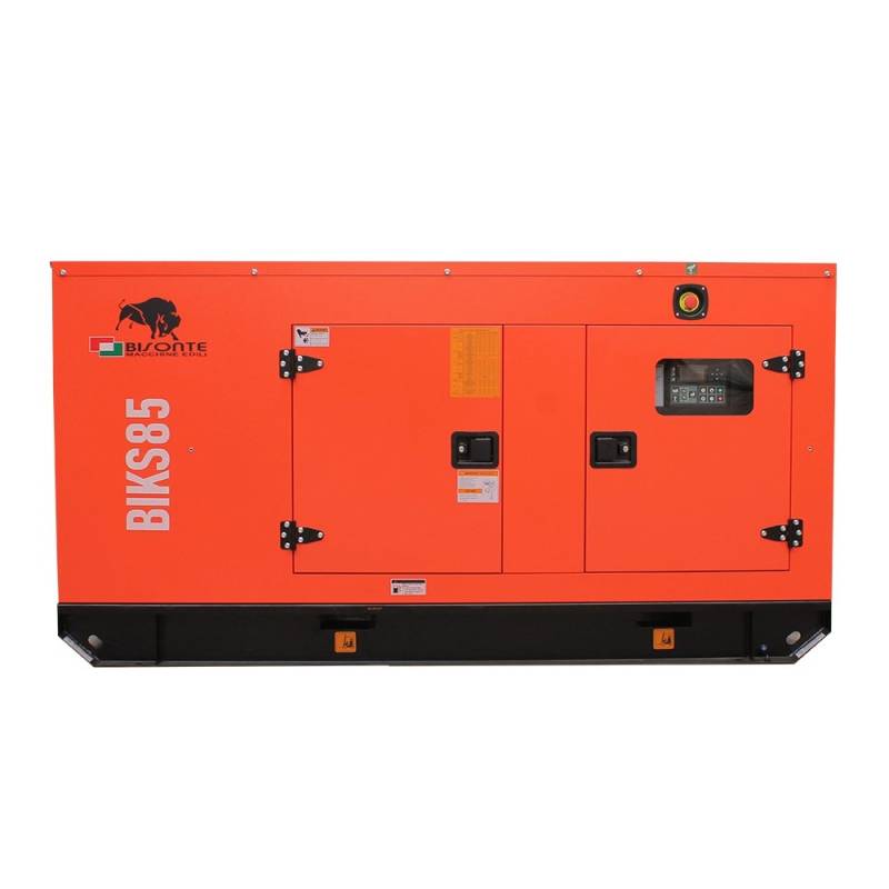 Generator de curent Bisonte BIKS85, insonorizat, Putere maxima 82.5kVA 400V ATS inclus