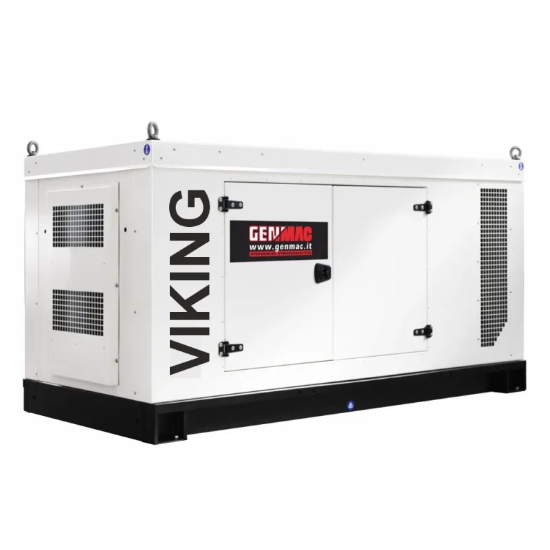 Generator silent GENMAC G100BS, QTVA 4520, max. 110 kVA-400V, WH