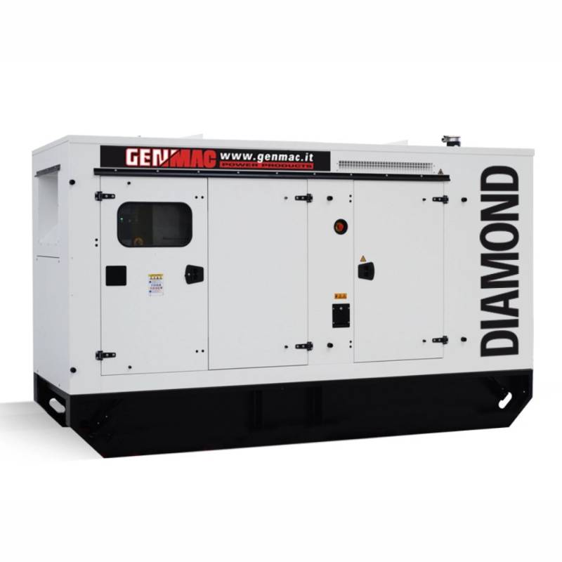 Generator silent GENMAC G225BS, QTVA-4520, max. 250 kVA-400V, WH