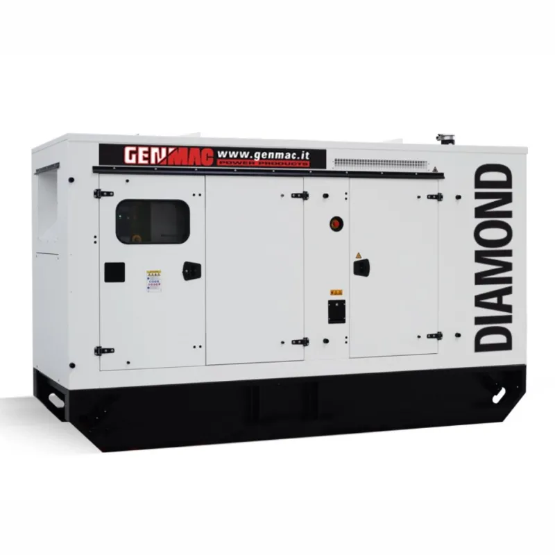Generator silent GENMAC G300BS, QTVA-4520, max. 350 kVA-400V, WH