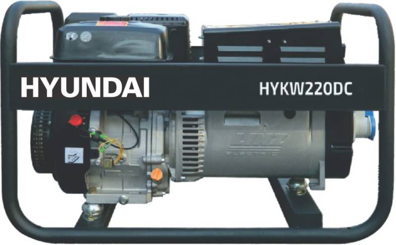Generator de curent monofazat cu sudura Hyundai HYKW220DC-M