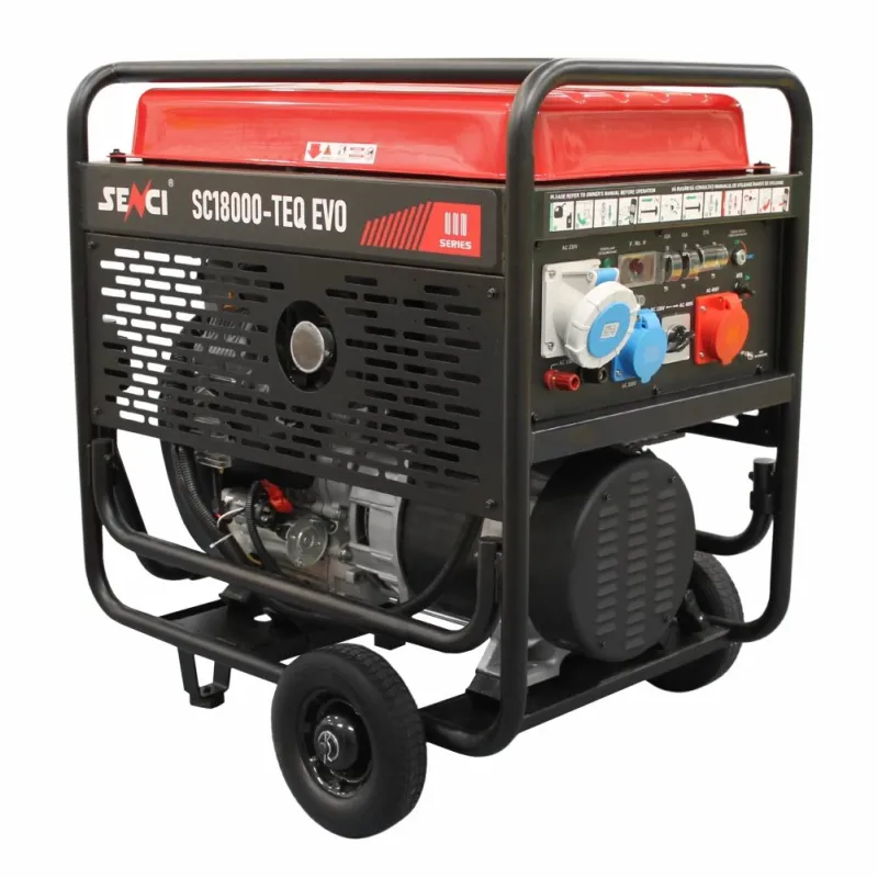 Generator de curent SENCI SC18000TEQ EVO putere maxima 17.0 kW 230V/400V pornire electrica