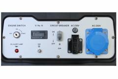 Generator de curent SENCI SC6000E TOP putere maxima 5,5 kW 230V pornire electrica si roti