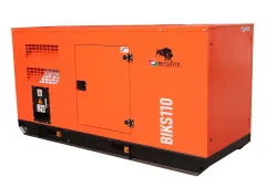 Generator de curent Bisonte BIKS110, insonorizat, Pmax=110kVA 400V ATS inclus