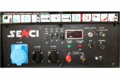 Generator de curent SENCI SC15000 EVO putere maxima 13k W 230V pornire electrica