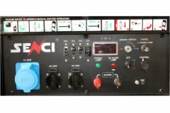 Generator de curent SENCI SC15000 EVO putere maxima 13k W 230V pornire electrica