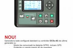 Generator insonorizat SENCI SCDE55i-YS putere maxima 55 kVA 400V ATS inclus
