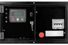 Generator insonorizat Genmac Strong G50IS putere maxima 55 kVA 400V motor Iveco